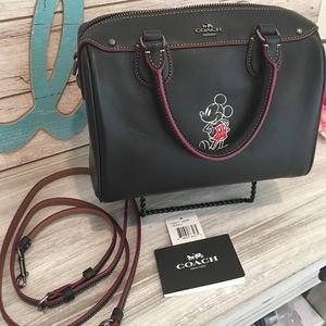 COACH x Disney Bennett Mini Glove Leather Satchel